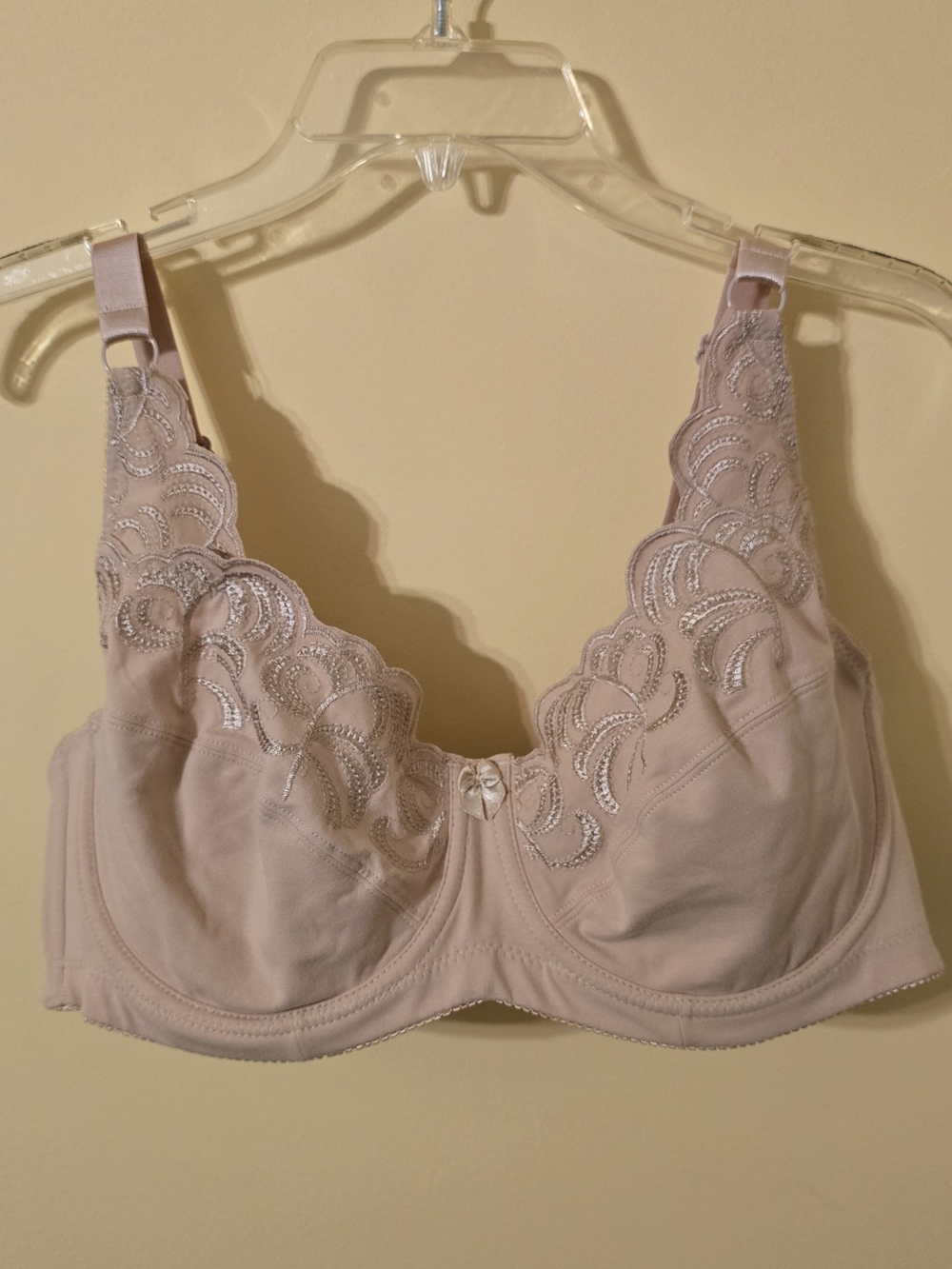 Women's Lace Underwire Bra - Blush Pink